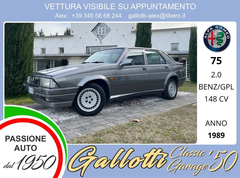 Alfa Romeo 75 75 2.0 - Gallotti Auto